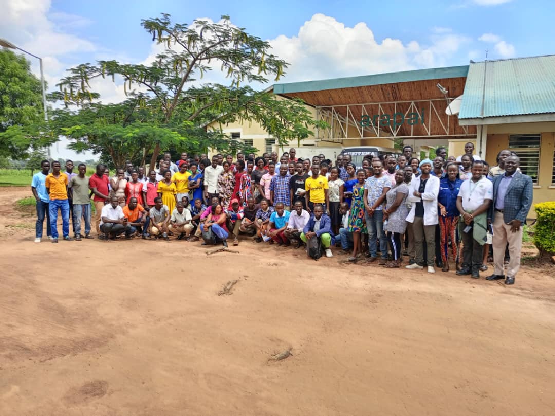 FAAS students and staff at Arapai Campus